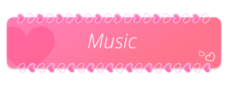 Music Panel from Cute Hearts Panels Theme.